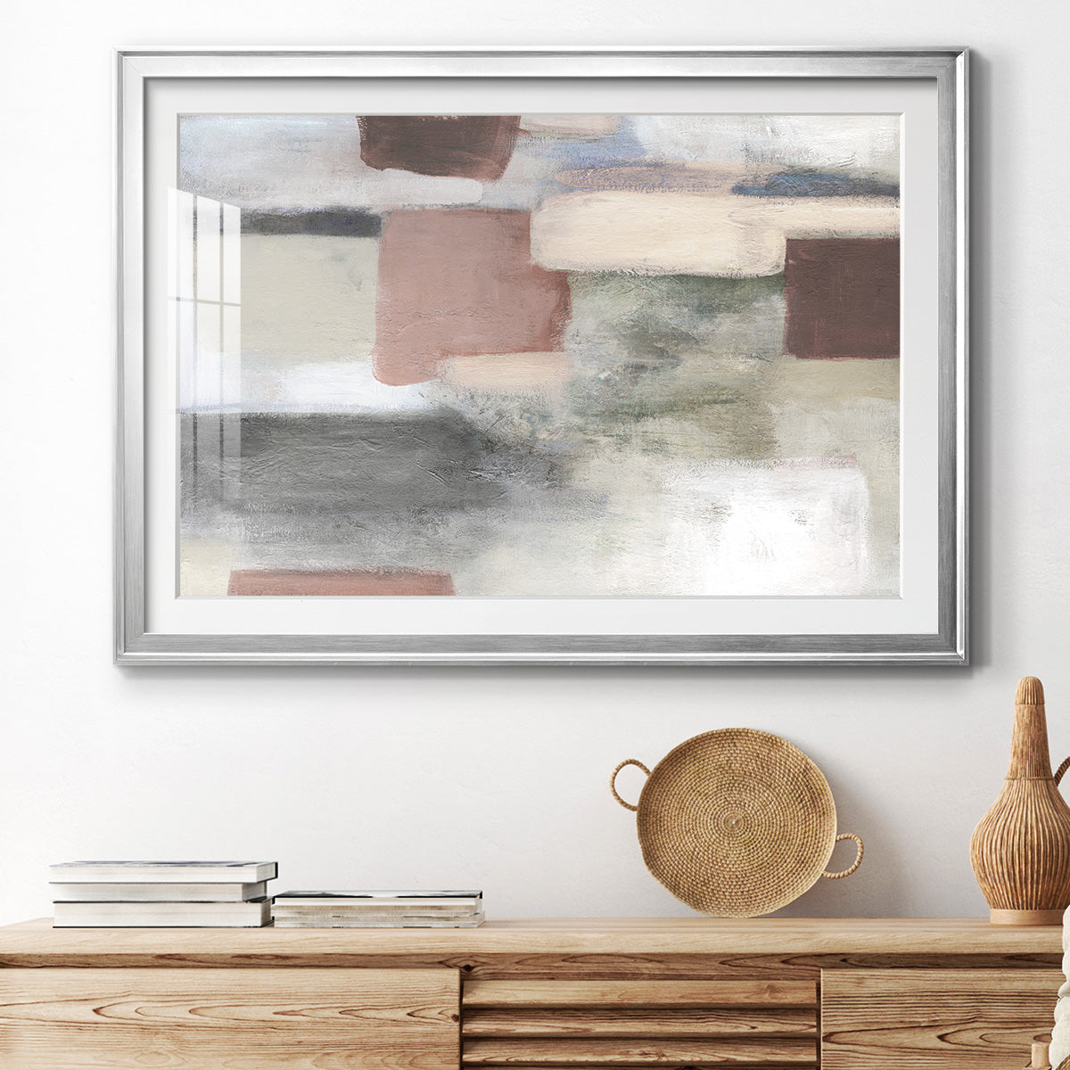 Bright Pastel Premium Framed Print - Ready to Hang