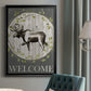 Woodland Welcome IV - Modern Framed Canvas Print