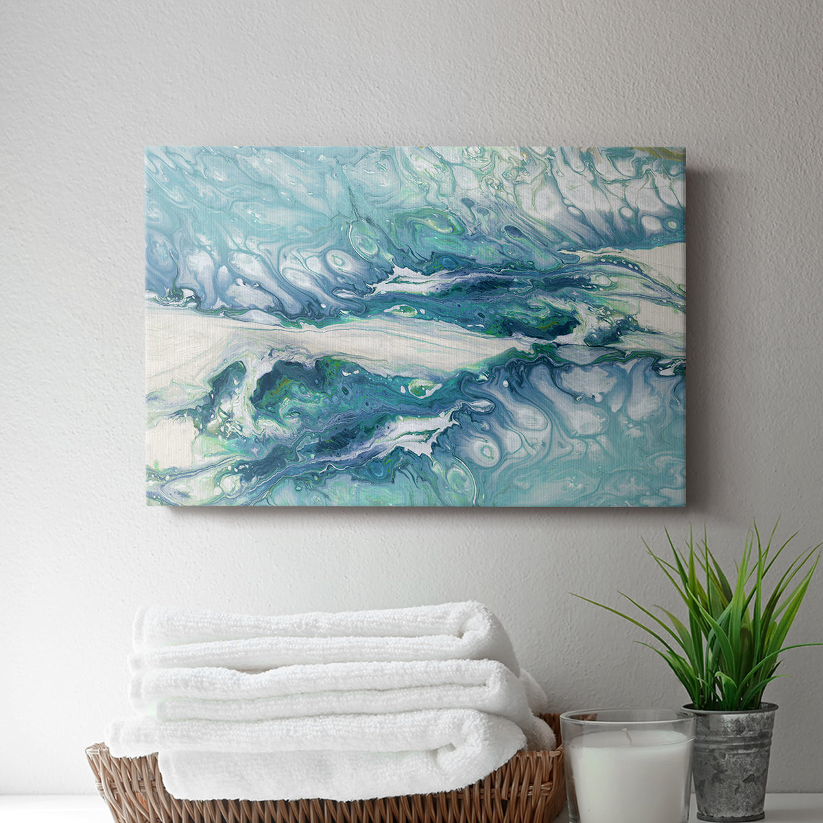 Marble Montage - Canvas Art Print