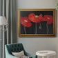 Poppy Trio I Premium Framed Canvas- Ready to Hang