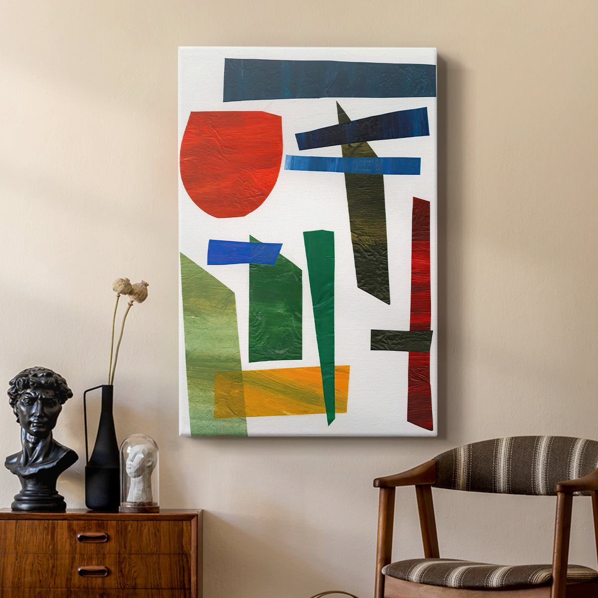 Colorful Shapes II - Canvas Art Print