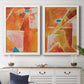 Primary Connection V - Premium Framed Canvas 2 Piece Set - Ready to Hang