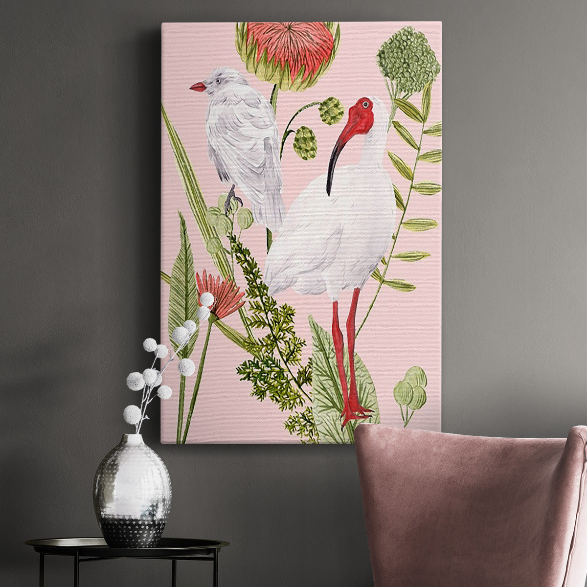 Birds in Motion II Premium Gallery Wrapped Canvas - Ready to Hang