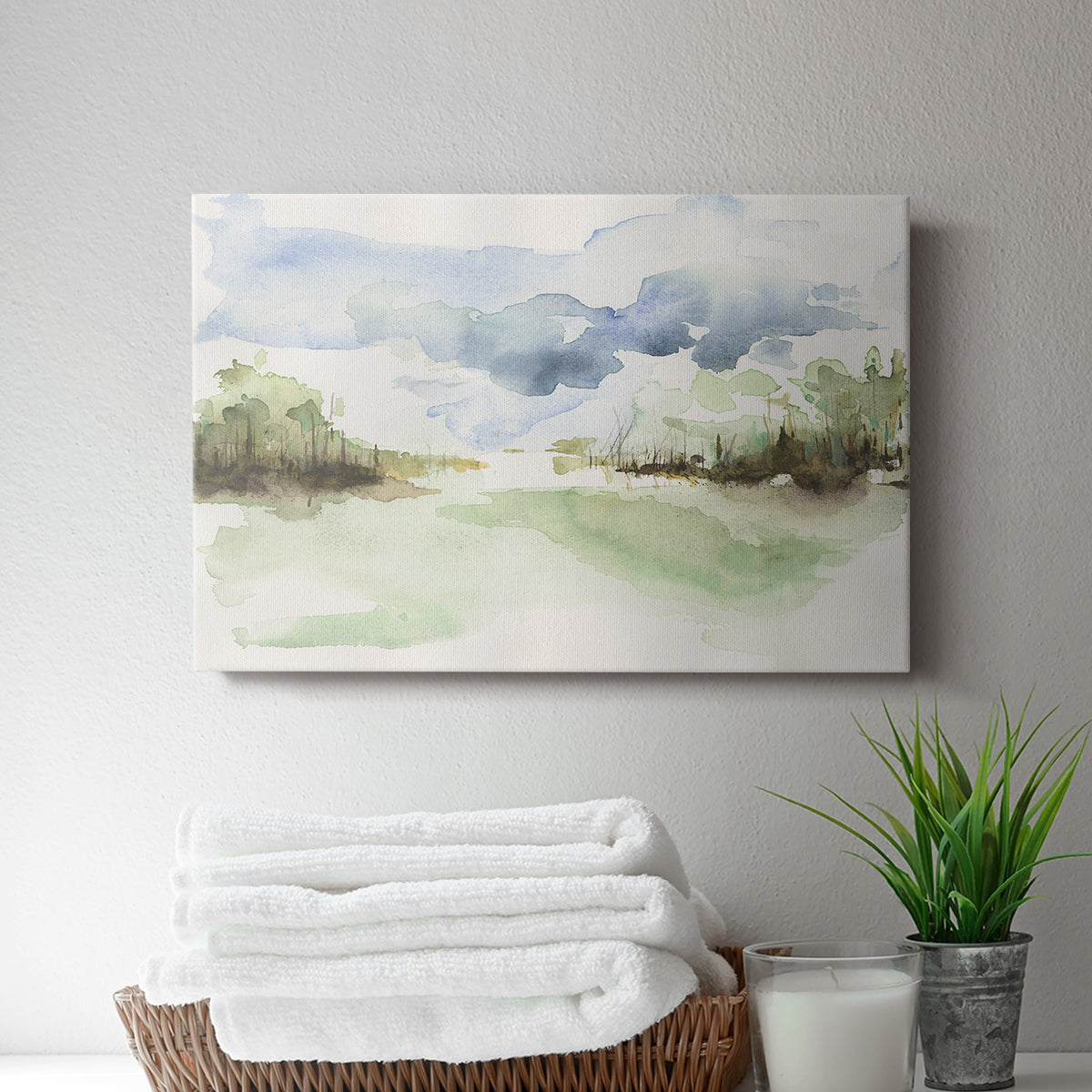 Brush Thickets II - Canvas Art Print