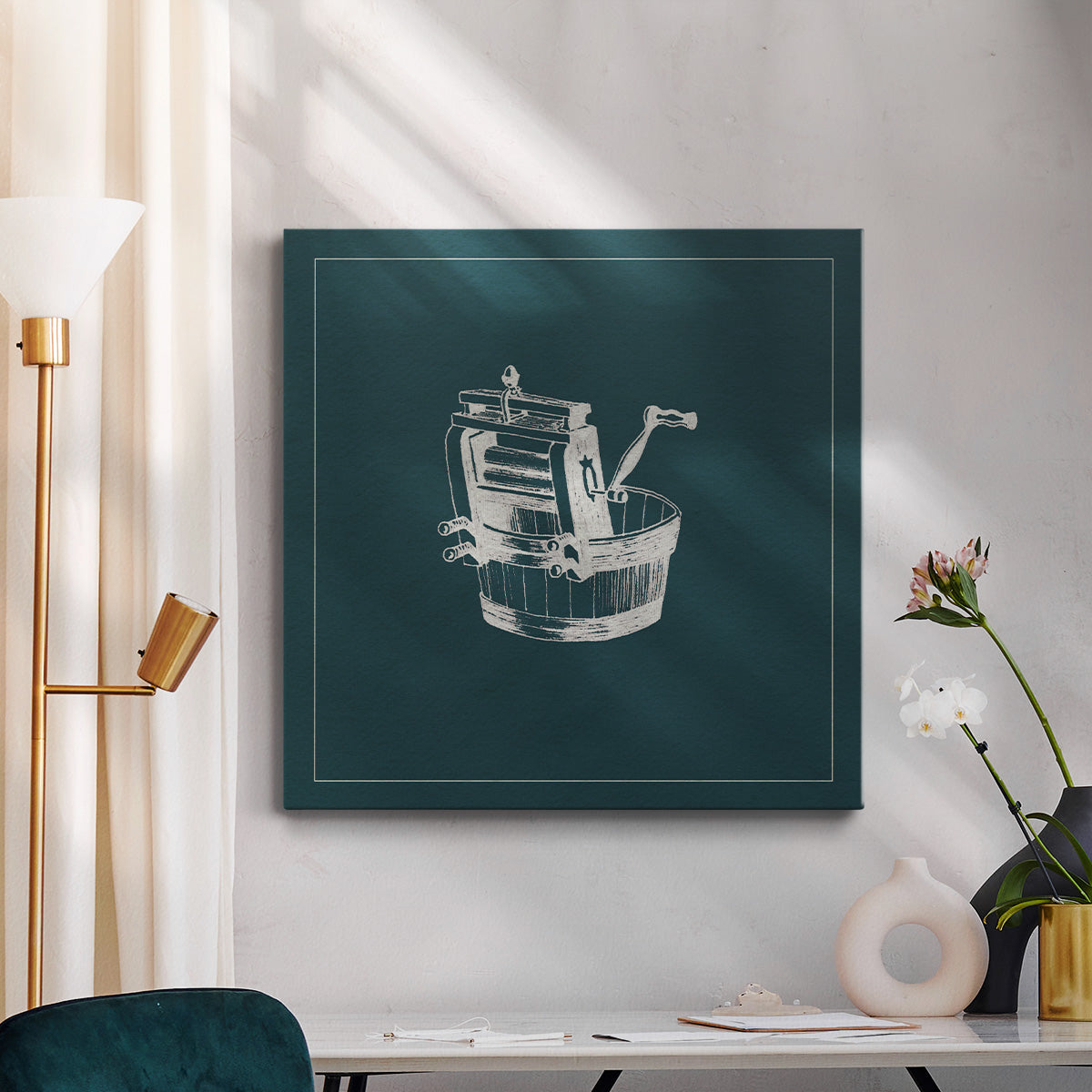 Laundry Tips I - Canvas Art Print