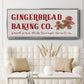 Gingerbread Baking Co - Floater Framed Canvas Print