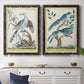 Pastel Birds V - Premium Framed Canvas 2 Piece Set - Ready to Hang