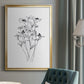 Farmhouse Plants I - Modern Framed Canvas Print