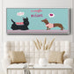 Valendogs Collection C - Floater Framed Canvas Print