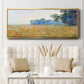 Oat and Poppy Field, 1890 - Floater Framed Canvas Print