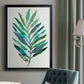 Palm Frond Flow IV - Modern Framed Canvas Print