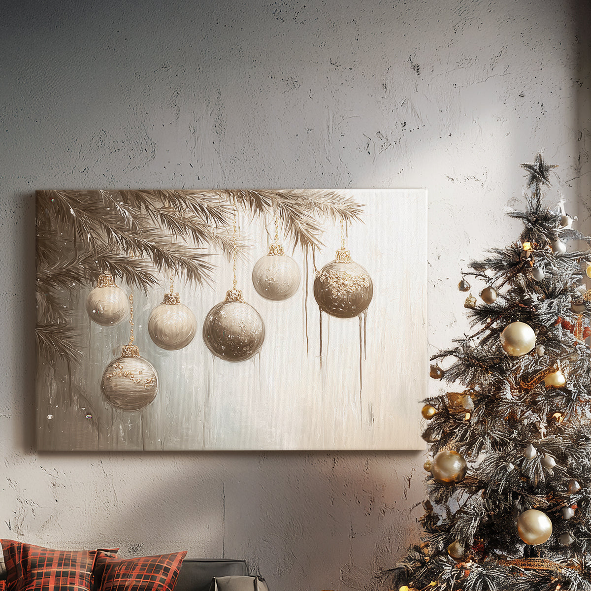 Pearled Blessing II - Canvas Art Print