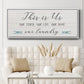 Us and Our Laundry - Floater Framed Canvas Print