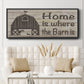 Home & Farm III - Floater Framed Canvas Print