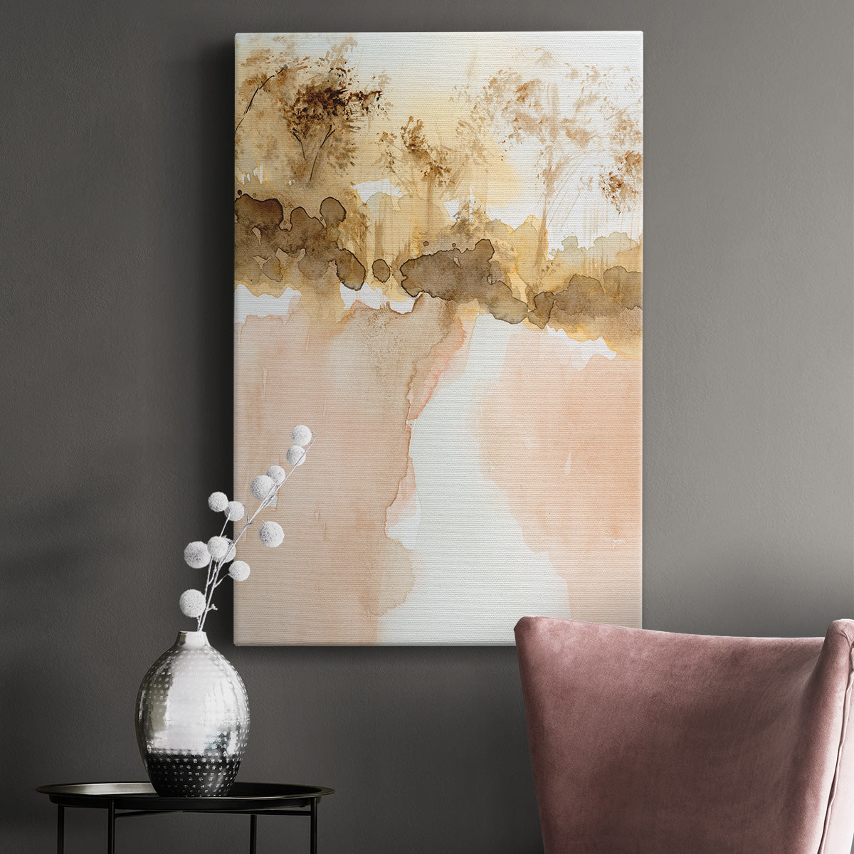 Sun Kissed Earth I Premium Gallery Wrapped Canvas - Ready to Hang