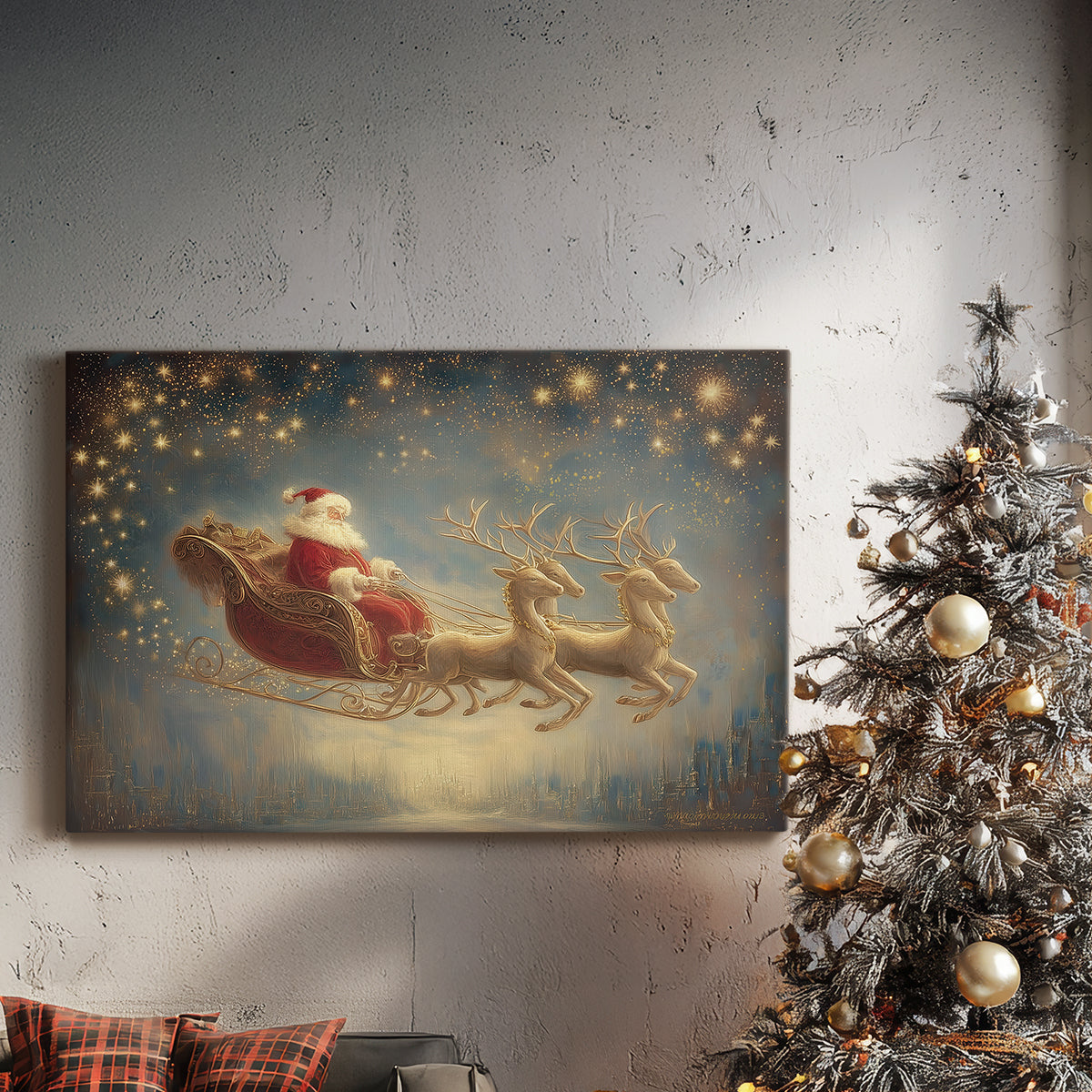 Eve of Chalk Fir - Canvas Art Print