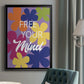 Free Your Mind - Modern Framed Canvas Print