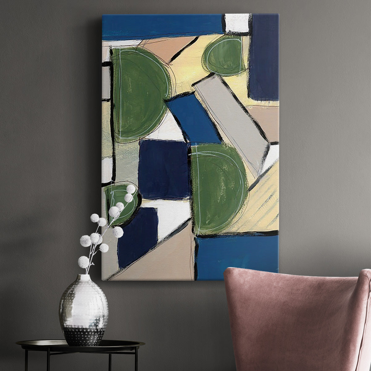 Spatial Mix I - Canvas Art Print