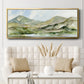 Serene Mountains II - Floater Framed Canvas Print