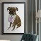 Love and Boxer - Modern Framed Canvas Print