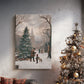 Candle of Pale Winter Promise - Canvas Art Print