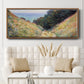 The Path at La Cavée, Pourville - Floater Framed Canvas Print