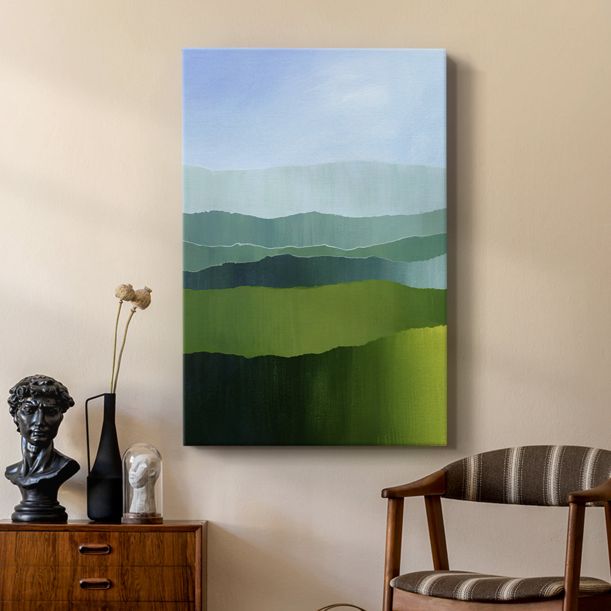 Blue Ridge Fade I - Canvas Art Print