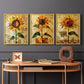 Floral Study Series CLVIII - Restickable Framed Art Set