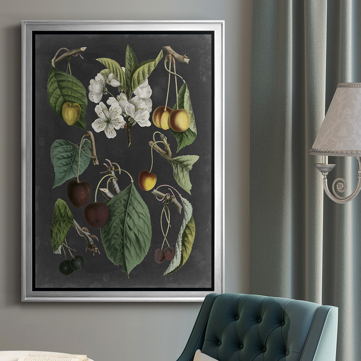 Orchard Varieties II - Modern Framed Canvas Print