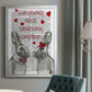 Everybunny - Modern Framed Canvas Print