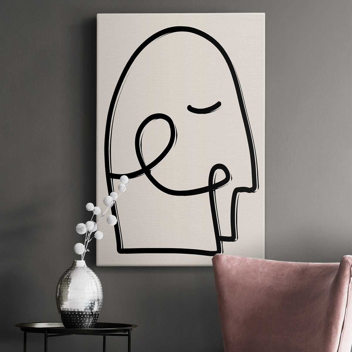 Face It I - Canvas Art Print