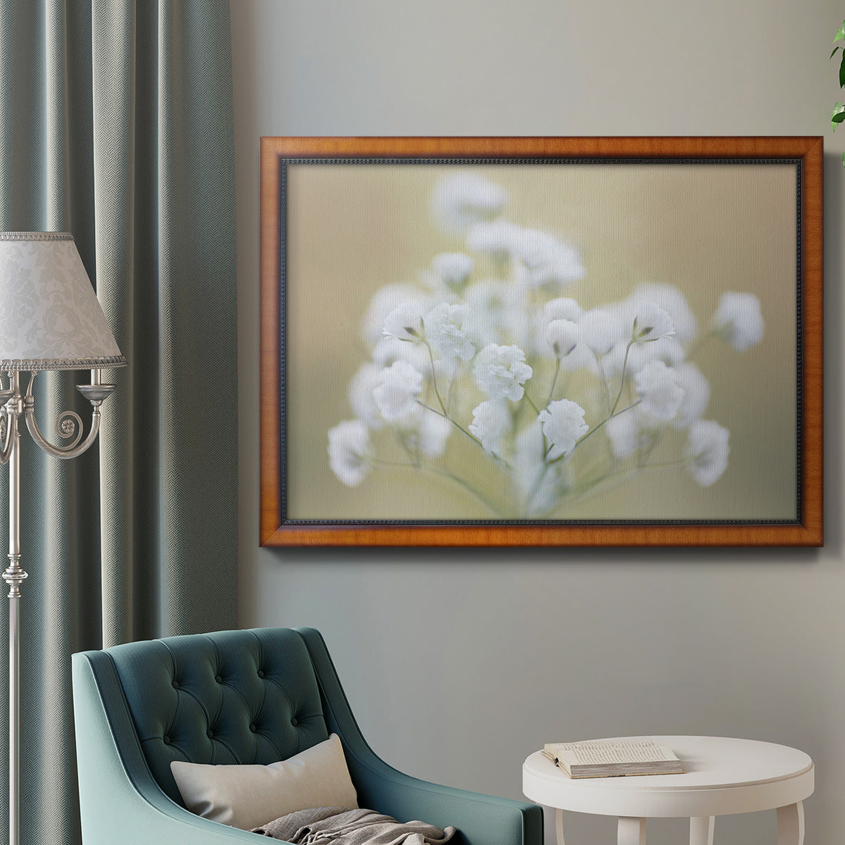 Baby's Breath Study I Premium Framed Canvas- Ready to Hang