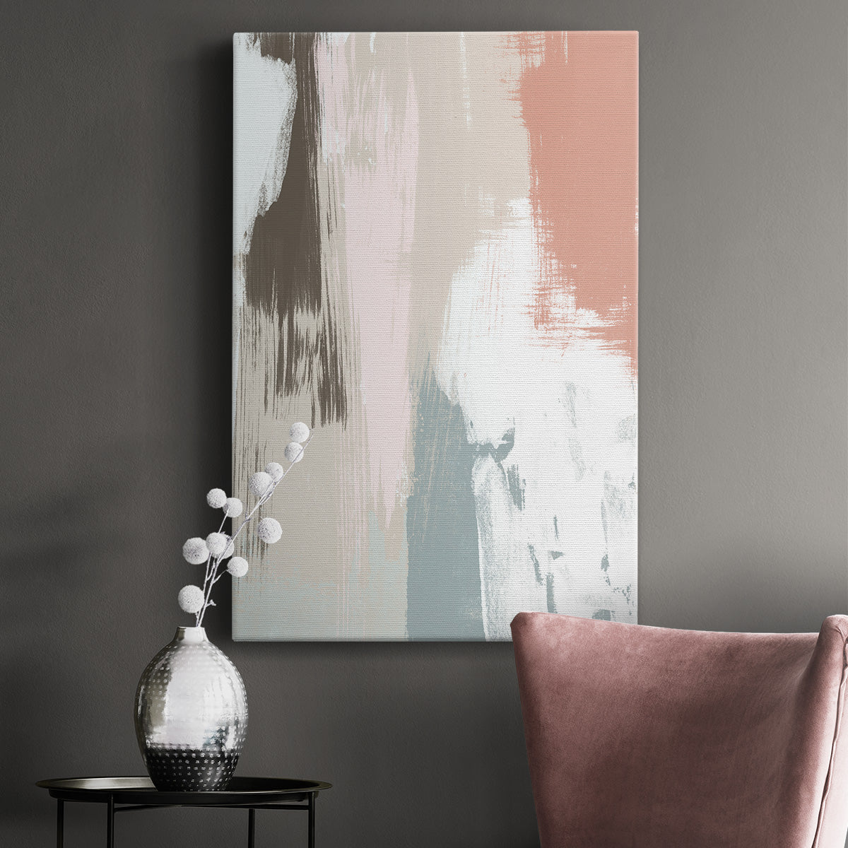 Sandstone Peel IV Premium Gallery Wrapped Canvas - Ready to Hang