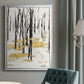 Gilded Winter I - Modern Framed Canvas Print