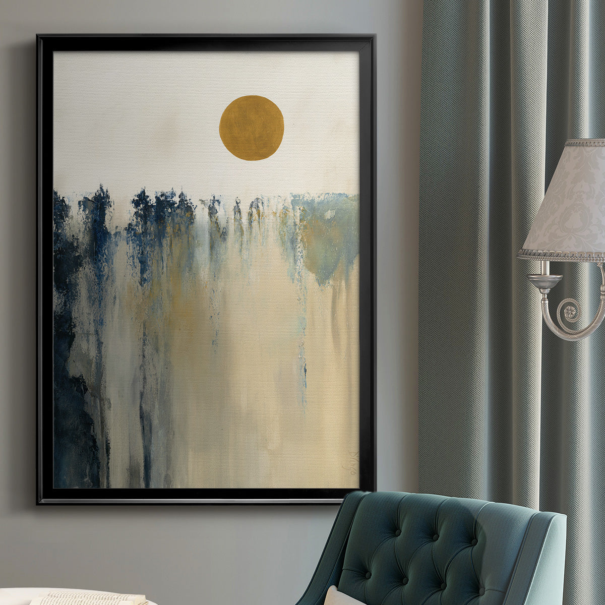 Equilibrium - Modern Framed Canvas Print