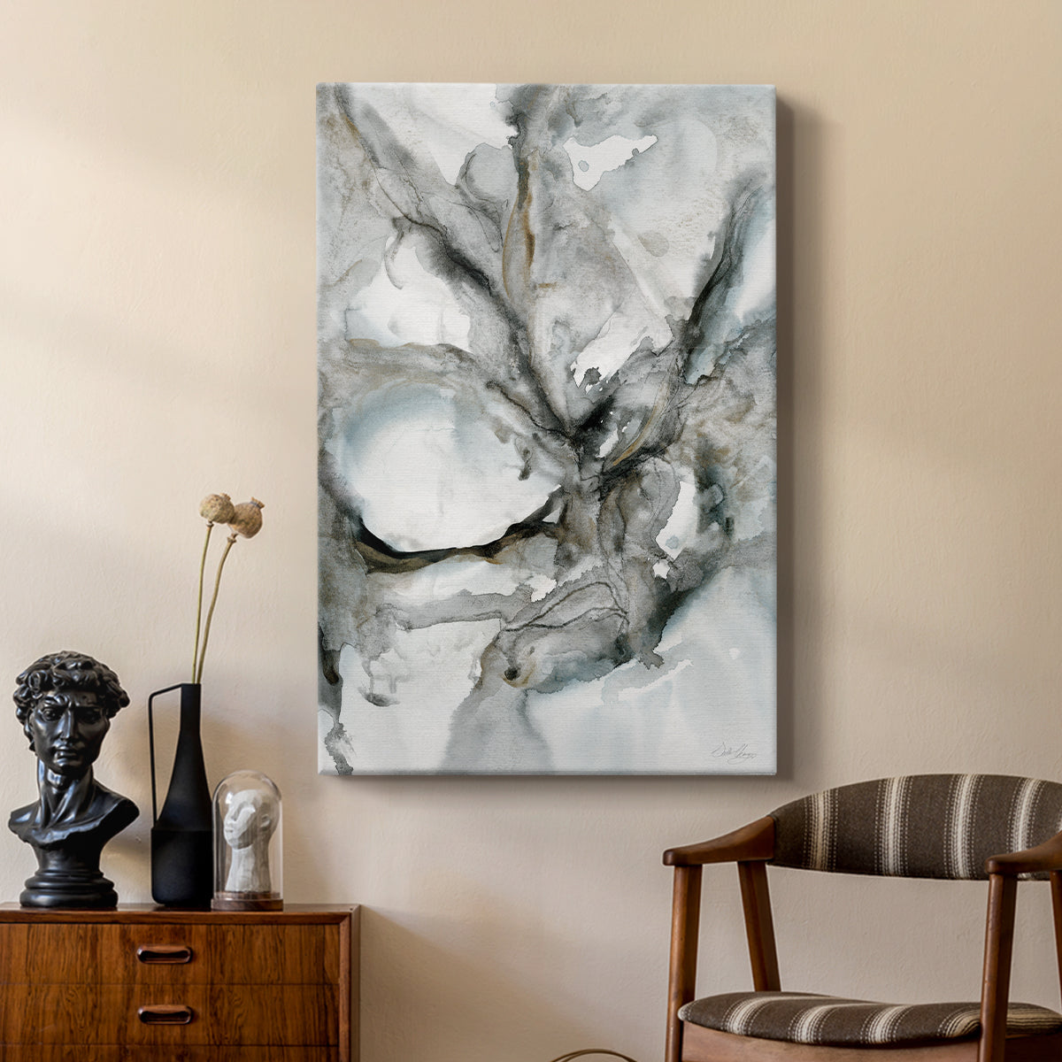 Marble Harmony - Canvas Art Print