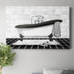 Modern Bath II Premium Gallery Wrapped Canvas - Ready to Hang