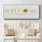 Welcome Happily Ever After - Floater Framed Canvas Print