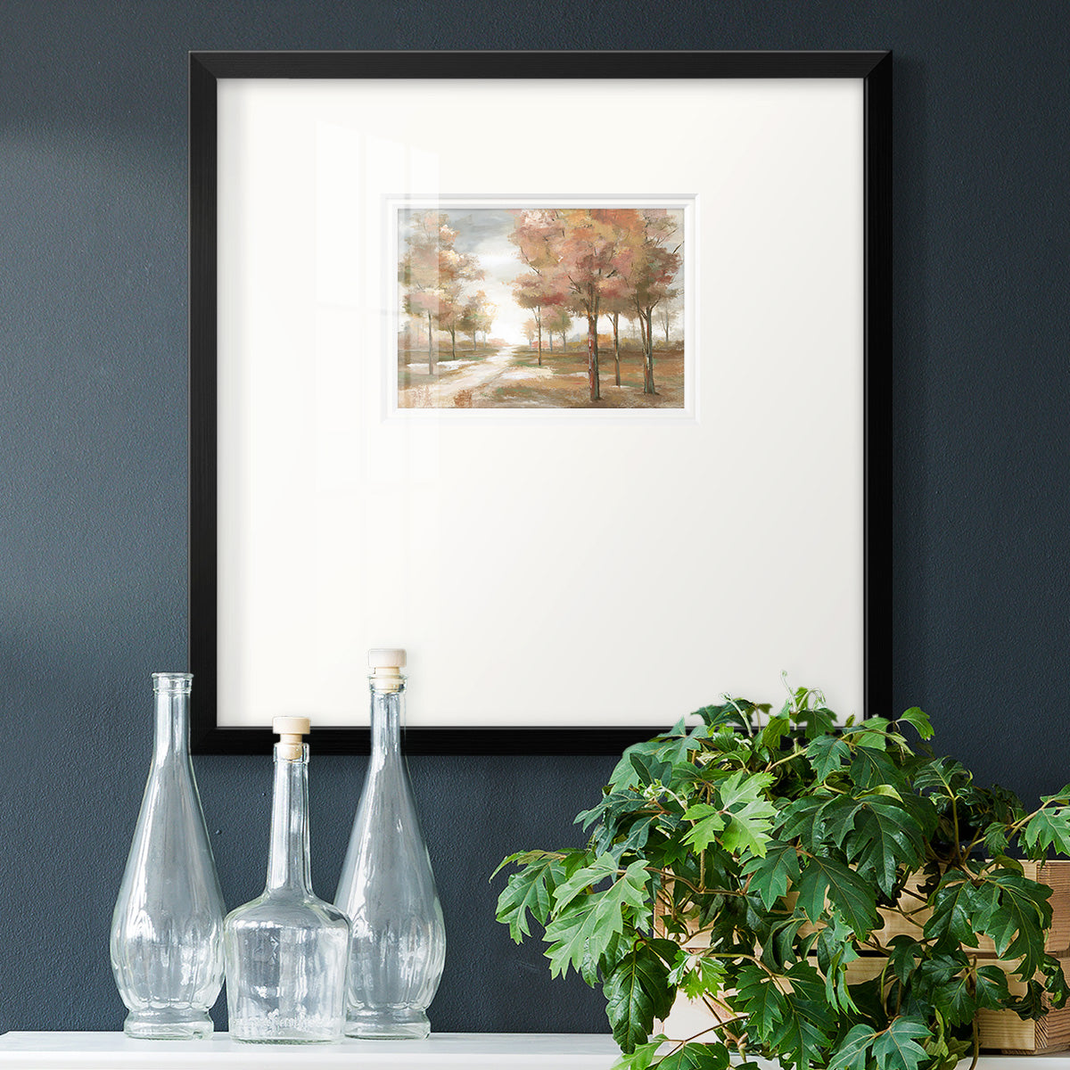 Pastel Park Premium Framed Print Double Matboard