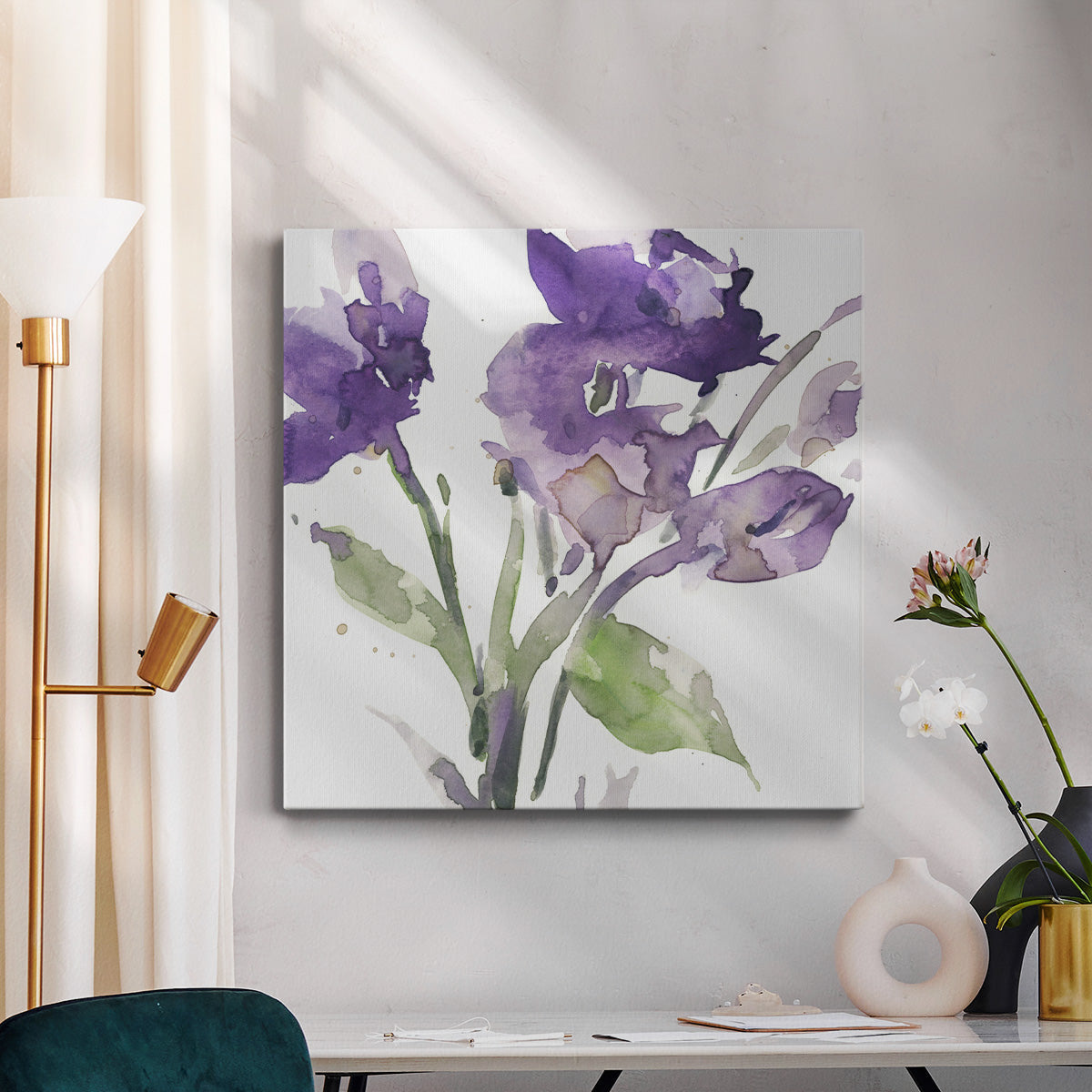 Garden Blooms I - Canvas Art Print