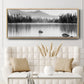 Mountain Reflection - Floater Framed Canvas Print
