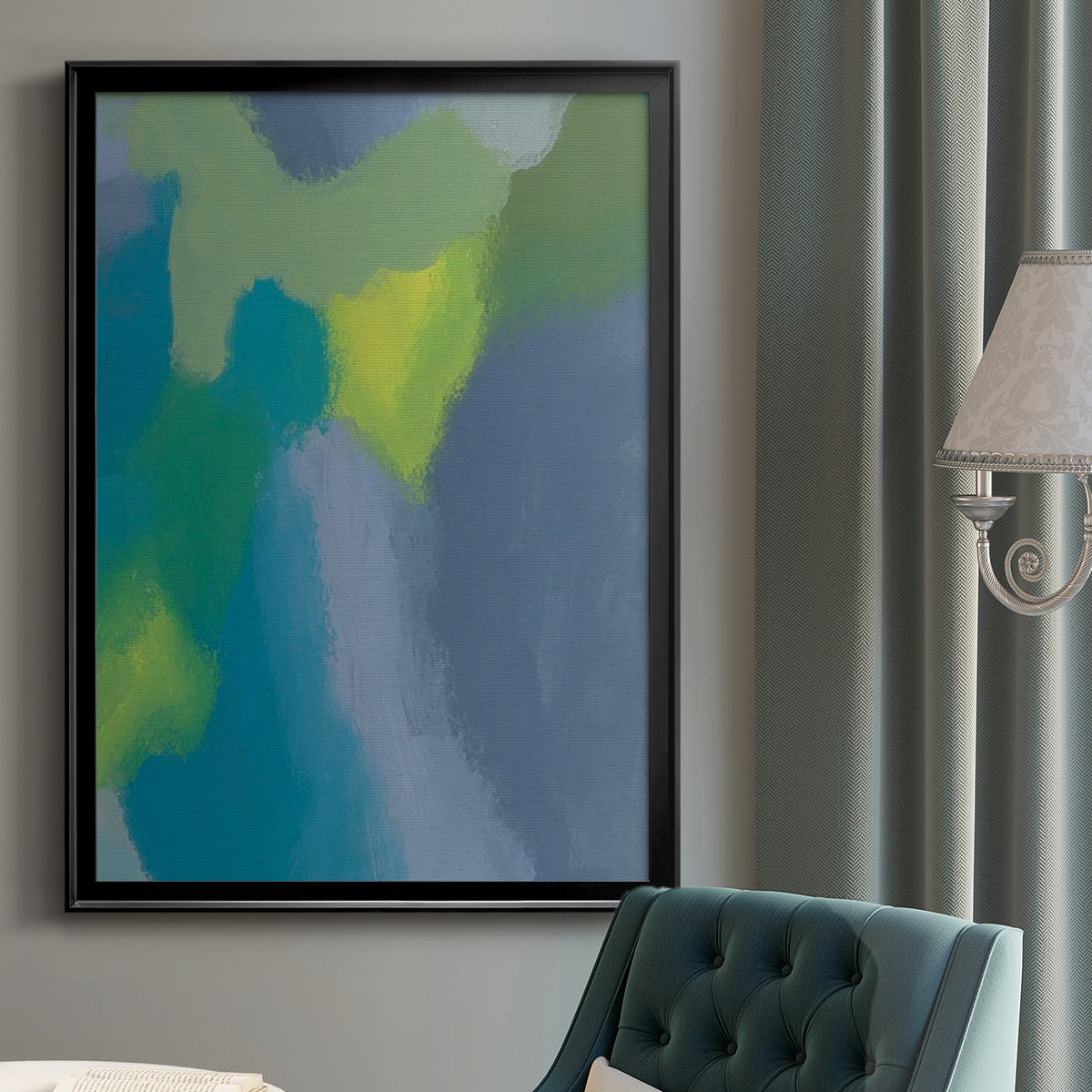 Lost in Memories III - Modern Framed Canvas Print