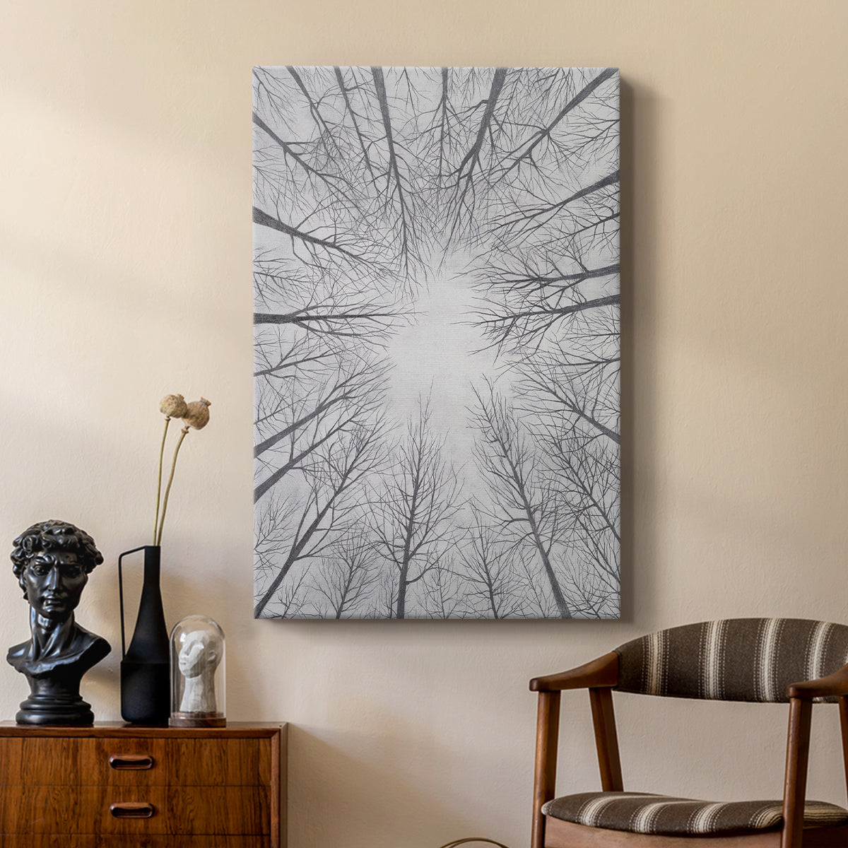 Deciduous Canopy II - Canvas Art Print