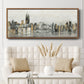 Bright City Lights - Floater Framed Canvas Print