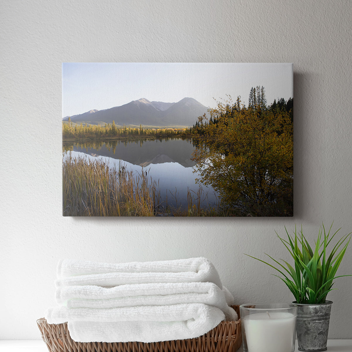 Low Light on Vermillion - Canvas Art Print