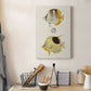 Yellow & Grey Fish II Premium Gallery Wrapped Canvas - Ready to Hang