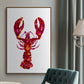 Lobster - Floater Framed Canvas Print