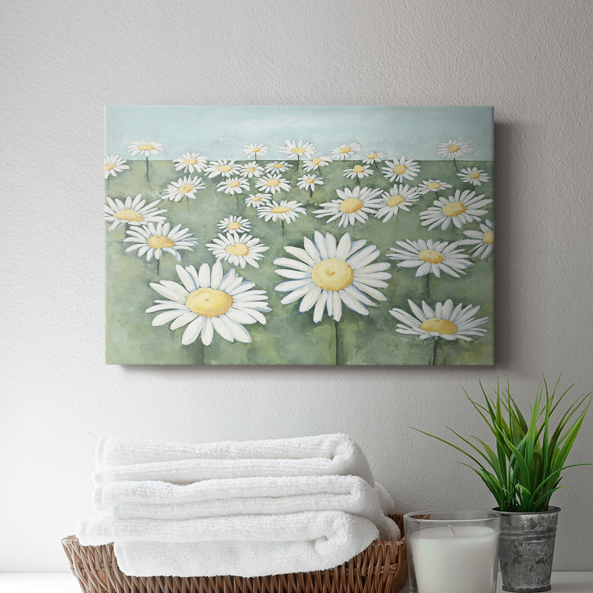 Field of Flowers - Canvas Art Print