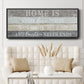 Home Is Where - Floater Framed Canvas Print