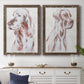 Sitting Dog III - Premium Framed Canvas 2 Piece Set - Ready to Hang